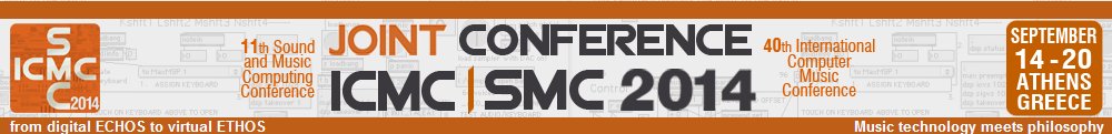 Joint ICMC|SMC|2014 Conference