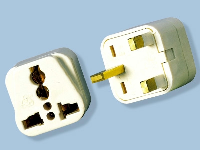 The adapter used in Ireland